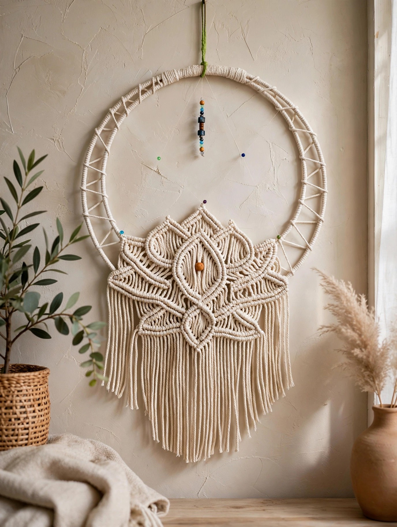 Moons & Lotus Hoops